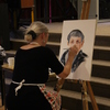 Malování portrétů naživo s Věrou Orzághovou
