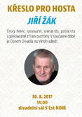Křeslo pro hosta s Jiřím Žákem